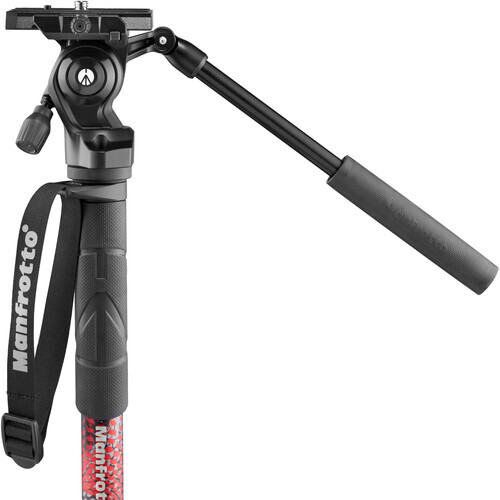 Manfrotto MVMELMIIA4LIVE Element MII Akışkan Başlıklı Video Monopod Kit