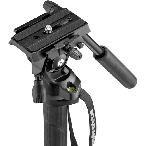 Manfrotto MVMELMIIA4LIVE Element MII Akışkan Başlıklı Video Monopod Kit