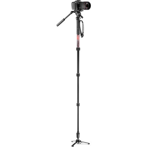 Manfrotto MVMELMIIA4LIVE Element MII Akışkan Başlıklı Video Monopod Kit