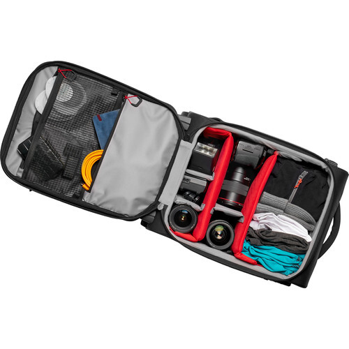 Manfrotto Pro Light Reloader Air-50 Carry-On Tekerlekli Kamera Çantası (Siyah)