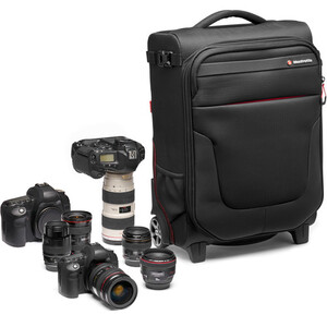Manfrotto Pro Light Reloader Air-50 Carry-On Tekerlekli Kamera Çantası (Siyah) - Thumbnail