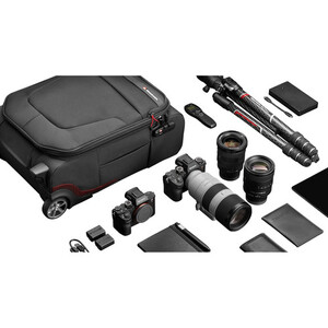 Manfrotto Pro Light Reloader Air-50 Carry-On Tekerlekli Kamera Çantası (Siyah) - Thumbnail