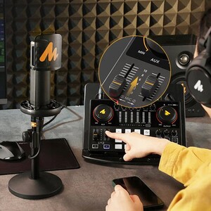 Maono AME2 Podcast ve Canlı Yayın için Ses Kartı - Thumbnail