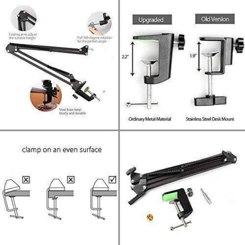 Maono B01 Boom Arm Yaylı Mikrofon Standı
