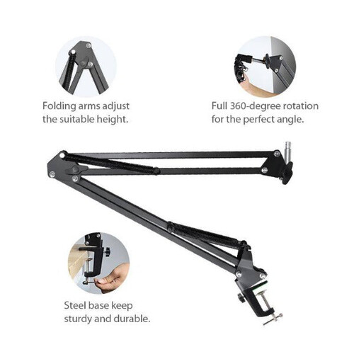 Maono B01 Boom Arm Yaylı Mikrofon Standı