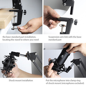Maono B01 Boom Arm Yaylı Mikrofon Standı - Thumbnail