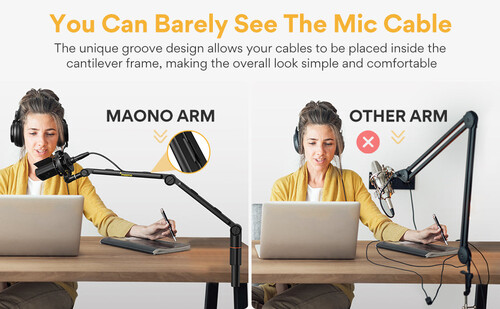 Maono BA90 Boom Arm Mikrofon Standı