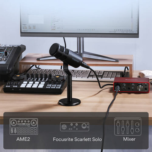 Maono PD100 Dinamik Yayıncı/Stüdyo Mikrofon