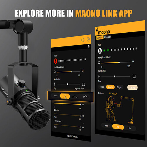 Maono PD400X USB/XLR Dinamik Mikrofon