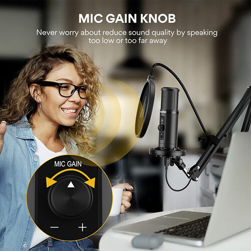 Maono PM422 Podcast USB Mikrofon Seti