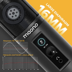 Maono PM422 Podcast USB Mikrofon Seti - Thumbnail