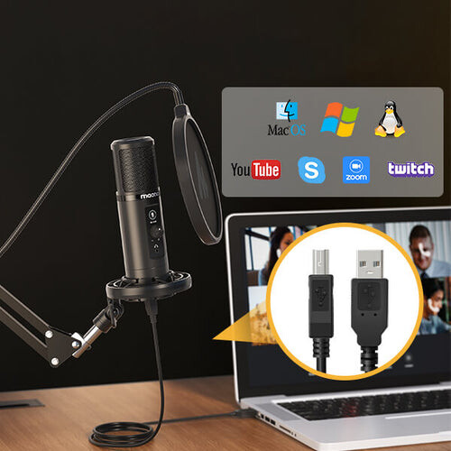Maono PM422 Podcast USB Mikrofon Seti