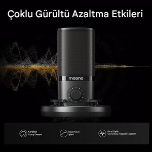 Maono PM450S USB Condenser Podcast Mikrofon Seti - Thumbnail