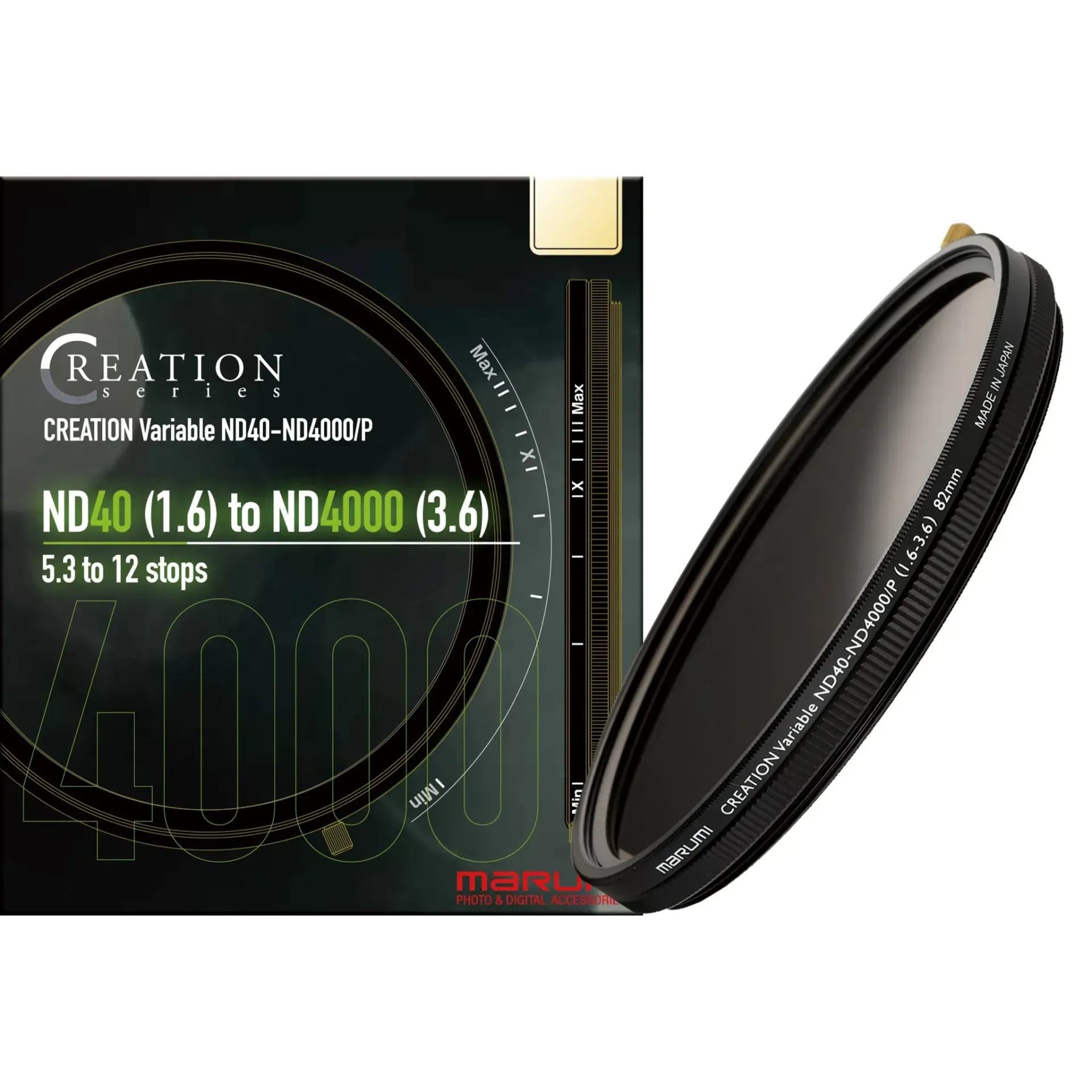 Marumi - Marumi CREATION Variable ND40-ND4000/P 82 mm