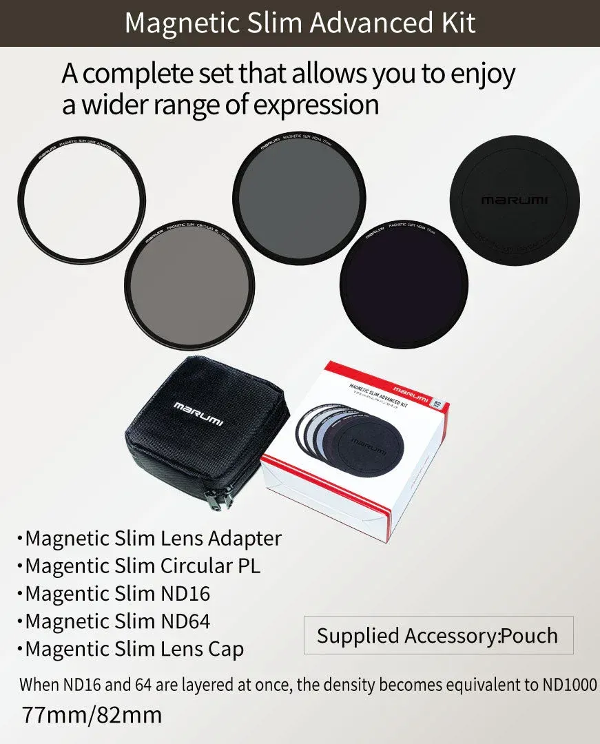 Marumi Magnetic Slim Advanced Kit 82 mm - Thumbnail