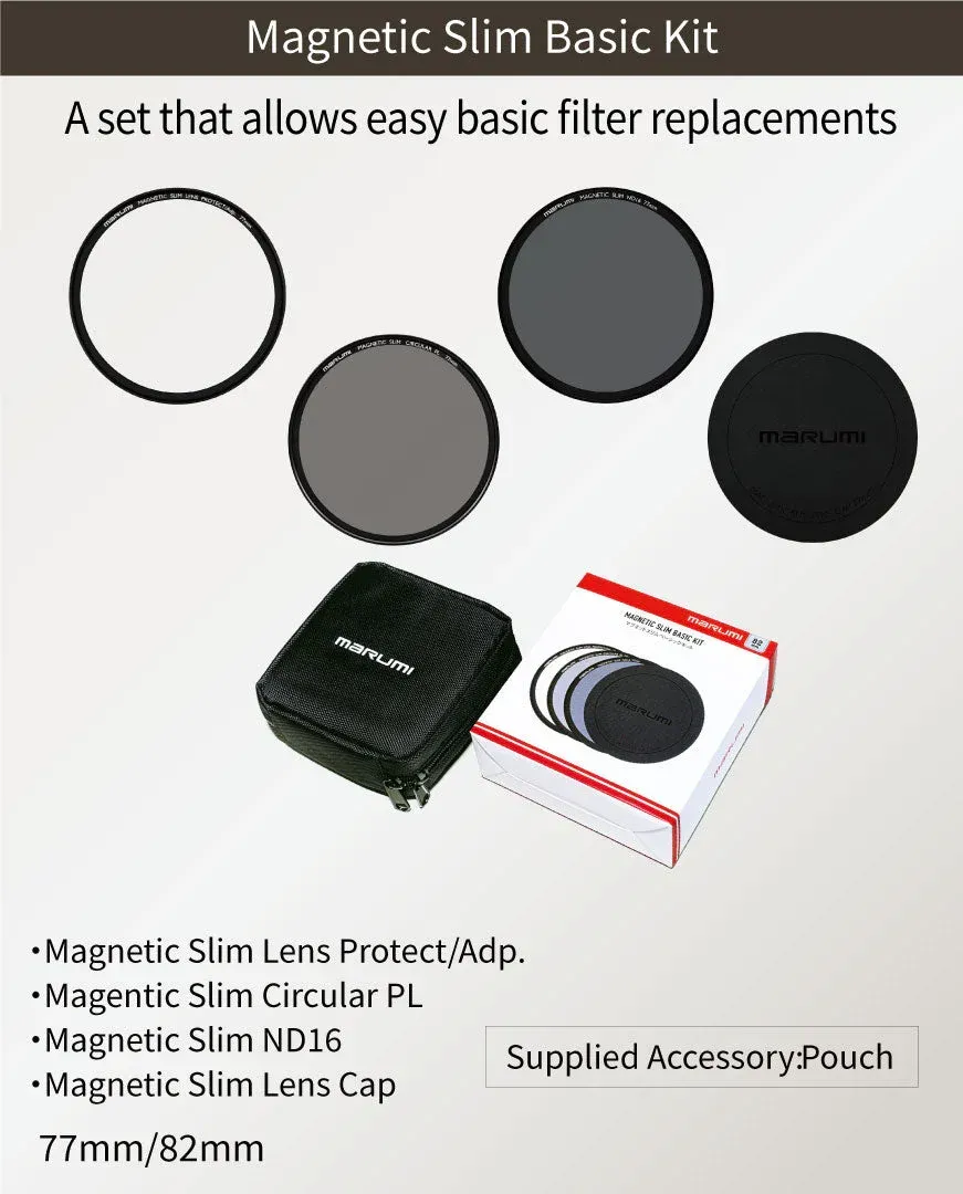 Marumi Magnetic Slim Basic Kit 77 mm - Thumbnail