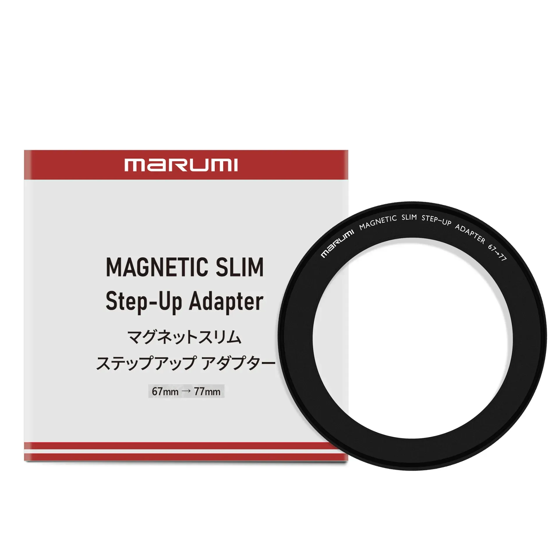 Marumi Magnetic Slim Step-Up Adapter 67-77 mm