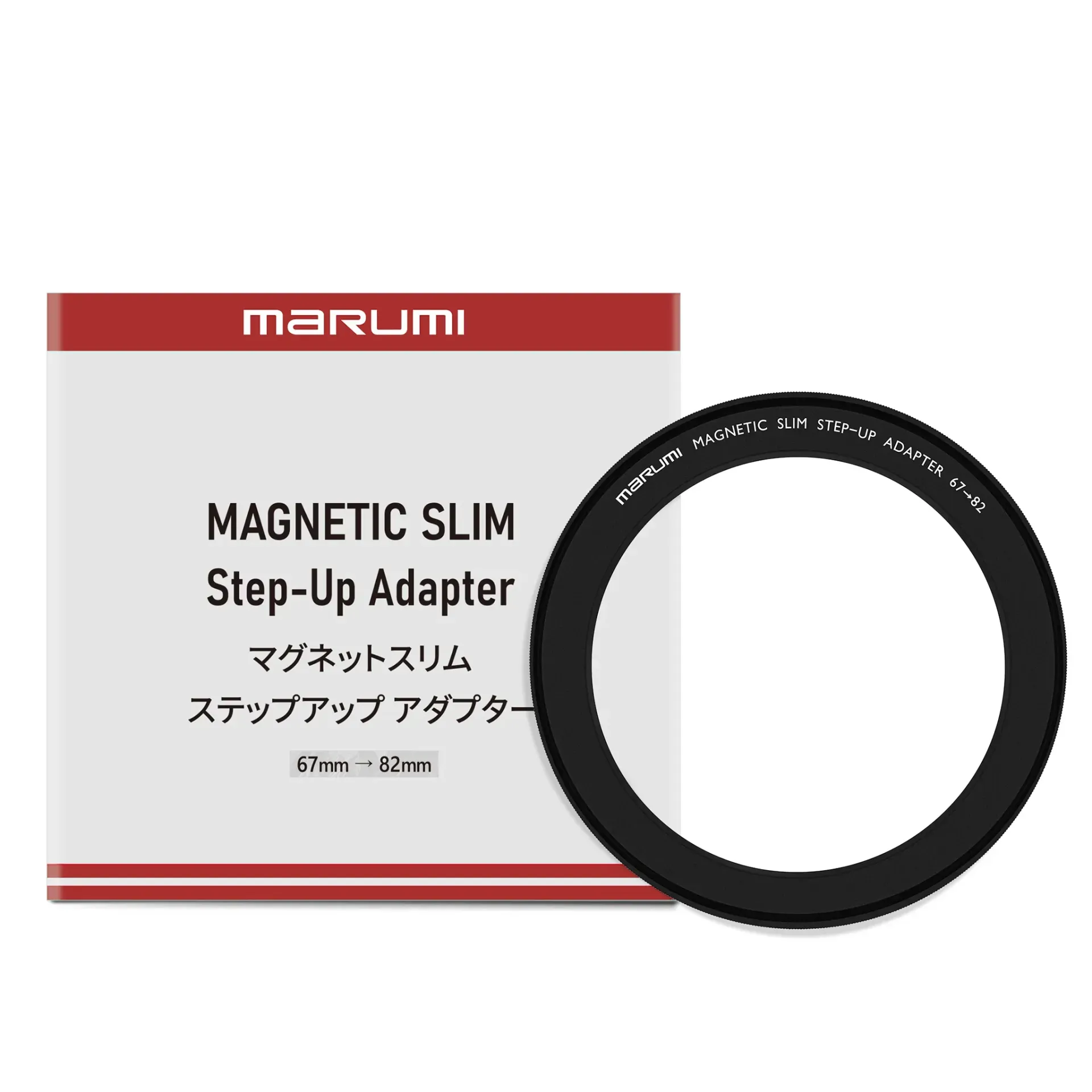 Marumi - Marumi Magnetic Slim Step-Up Adapter 67-82 mm