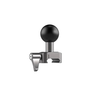 Movmax 1″ Ball Connector with Action Camera Mount | 1/4″ Thread | NATO Clamp - Thumbnail