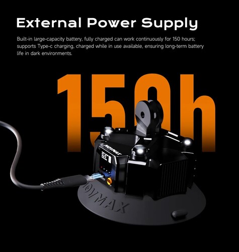 Movmax Blade Arm with Solar Electronic Suction Cup Kit