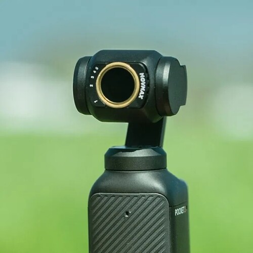 Movmax DJI Pocket 3 İçin Özel Efekt Filtre Seti (4/8 Point Starburst, Blue-Streak)