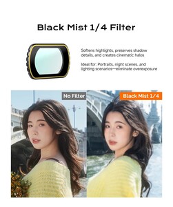 Movmax DJI Pocket 3 İçin VND2-32 + Black Mist 1/4 + CPL Filtre Seti - Thumbnail