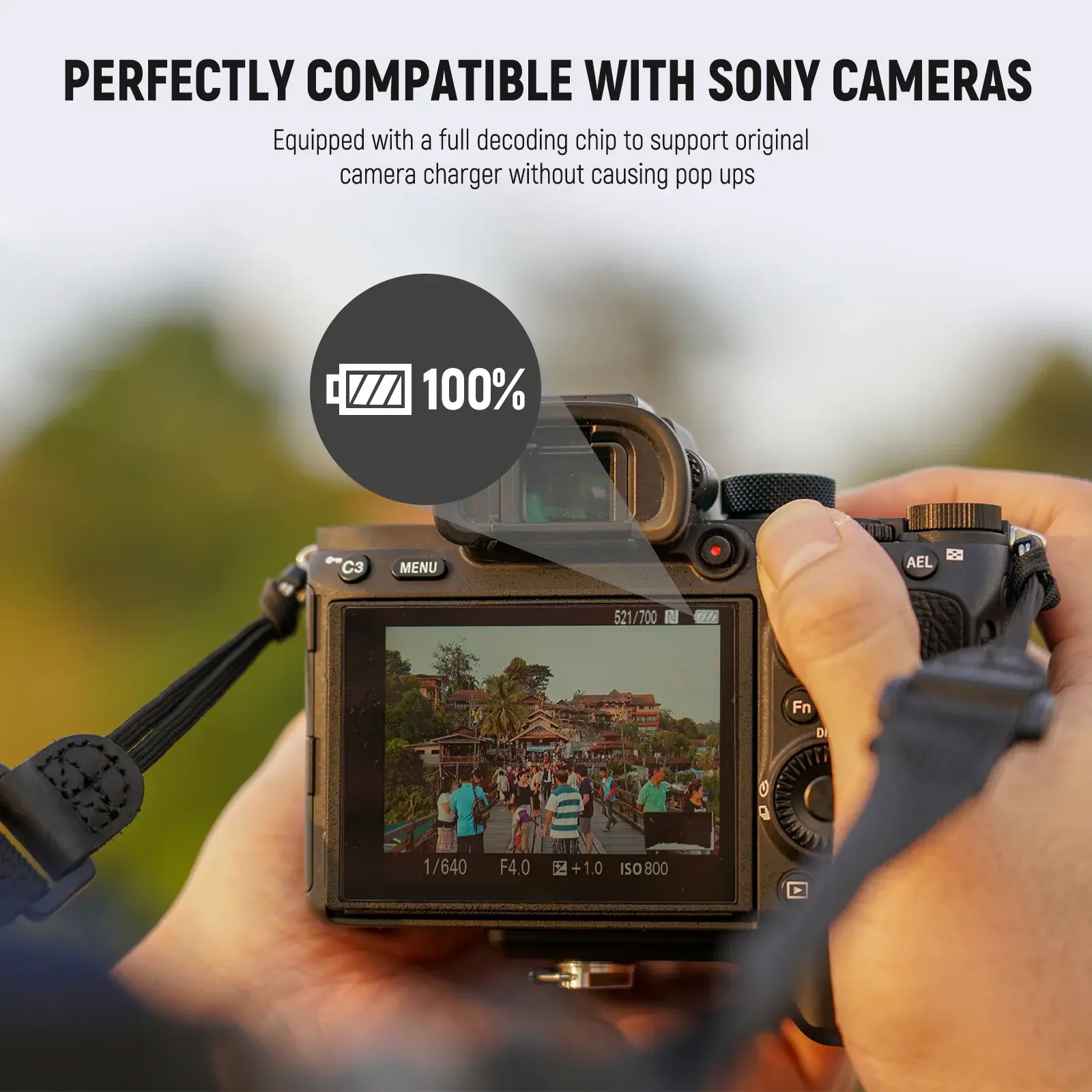 Neewer 2400mAh NP-FZ100 Yedek Batarya (Sony Uyumlu)