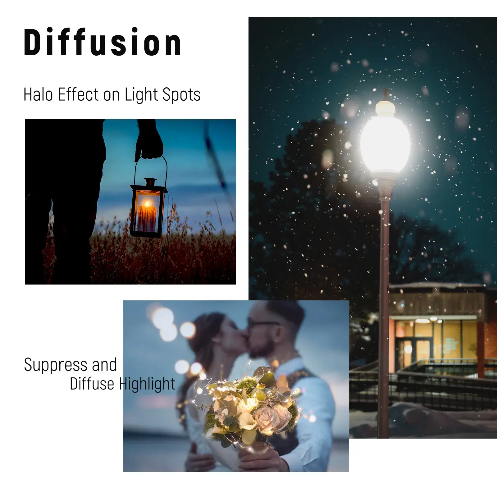 Neewer 82mm 1/2 Black Diffusion Sinematik Efekt Filtresi - Thumbnail
