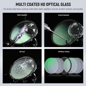 NEEWER 82mm 3'lü Yıldız Filtre Kiti (4, 6, 8 Noktalı) - Thumbnail