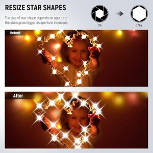 NEEWER 82mm 3'lü Yıldız Filtre Kiti (4, 6, 8 Noktalı) - Thumbnail