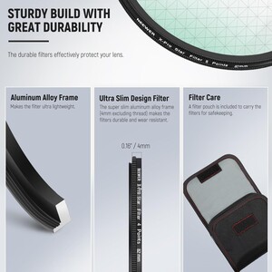 NEEWER 82mm 3'lü Yıldız Filtre Kiti (4, 6, 8 Noktalı) - Thumbnail