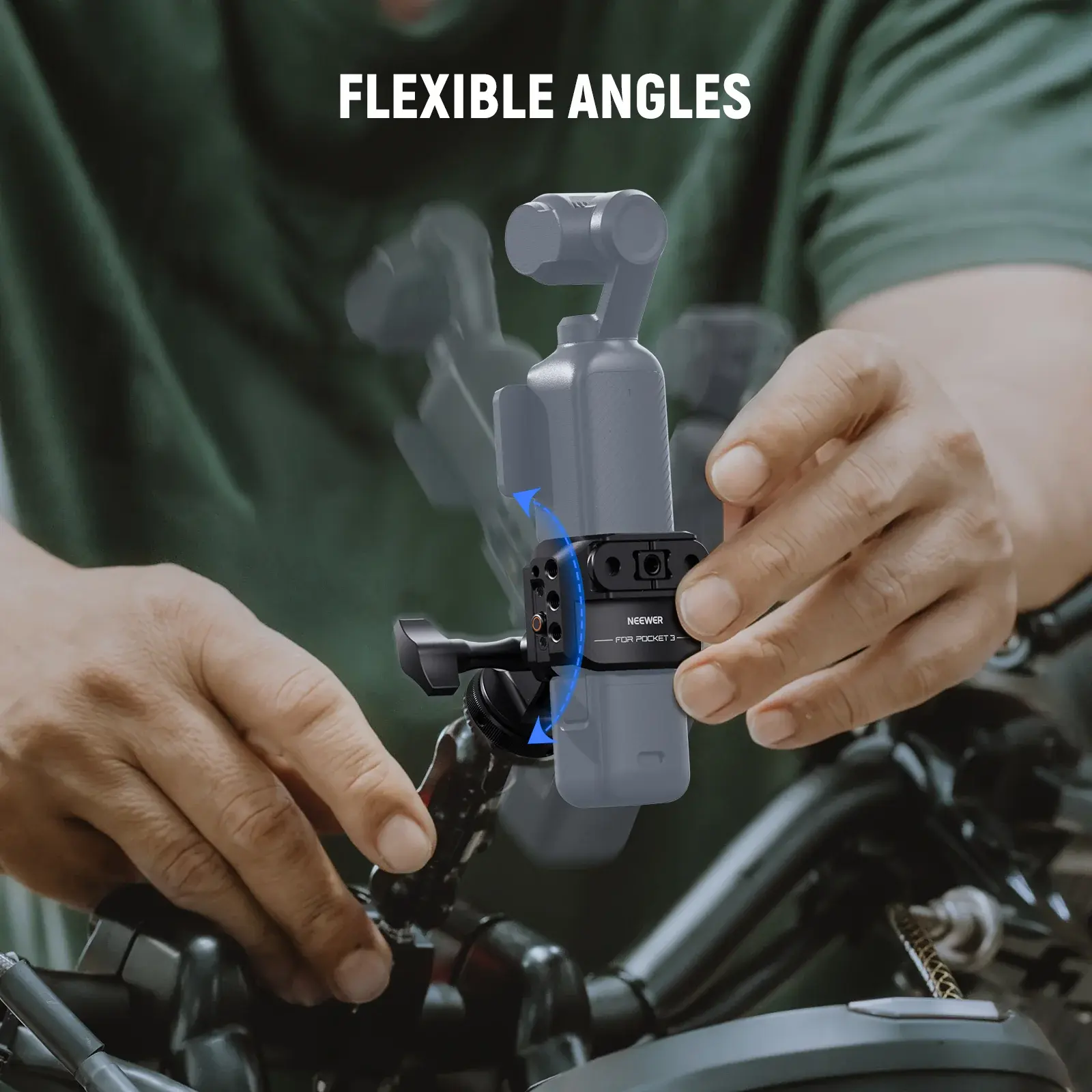 Neewer AC009 DJI Osmo Pocket 3 Aksiyon Kamera Kafesi