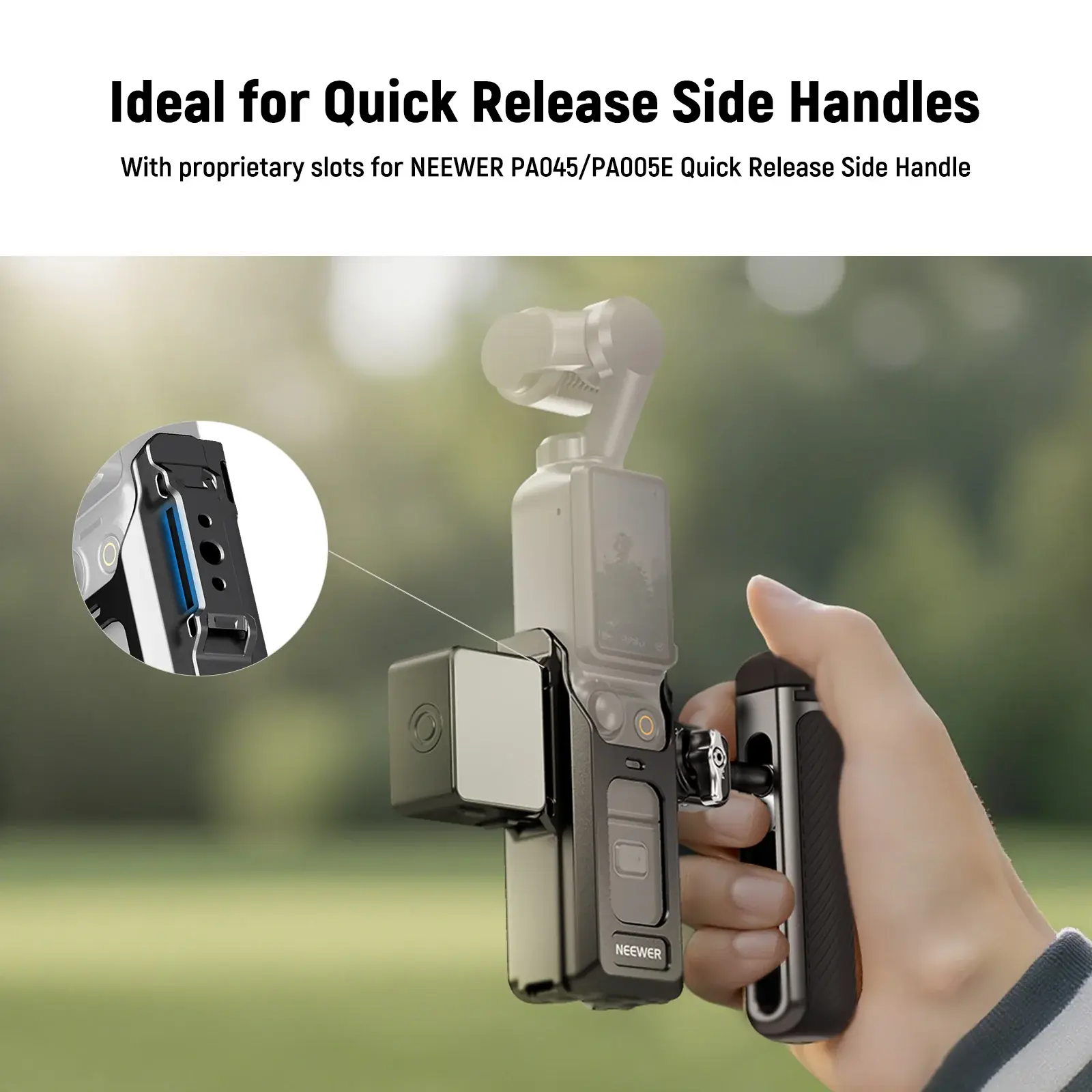 NEEWER AC029 DJI Osmo Pocket 3 İçin Manyetik Koruma Kafesi