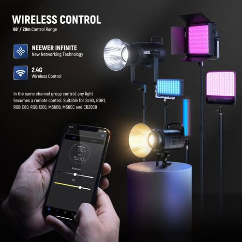 Neewer CB60B İki Renkli LED Işık