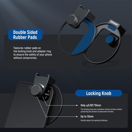 NEEWER LA006 67mm Telefon Filtre Yuvası Klipsi