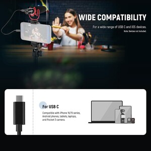 Neewer - NEEWER LM7 2'li OTG Adaptör Kablo Seti USB-C / iOS (1)