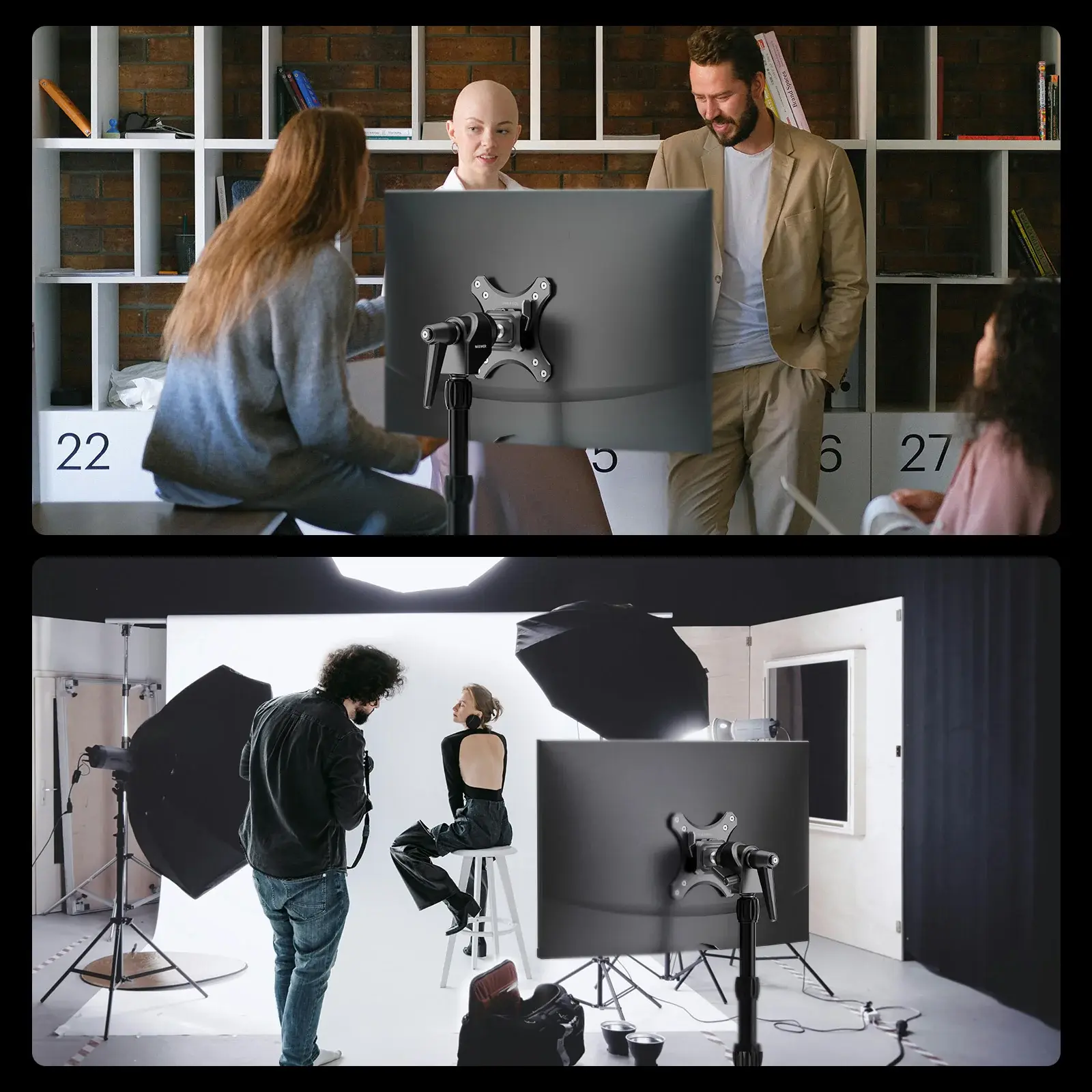 NEEWER MA016 Arca-Type Hızlı Bırakma VESA Monitör Montaj Adaptörü