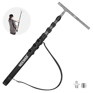 Neewer MS300C Mikrofon için Karbon Boom Kolu 300cm (Siyah) - Thumbnail