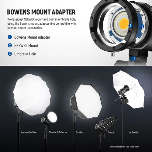 Neewer MS60B İki Renkli LED Işık
