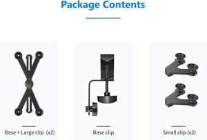 Neewer - NEEWER NW-105-1 Ayarlanabilir Tablet Tutucu (7-14 İnç) (1)