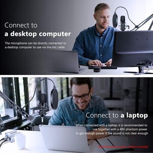 Neewer NW-700 Pro Condenser Microphone and Monitor Headphones 7-in-1 Kit - Thumbnail