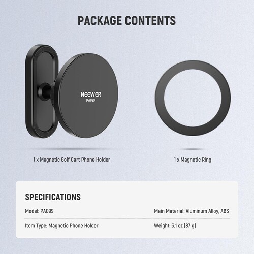 NEEWER PA099 Manyetik Telefon Tutucu