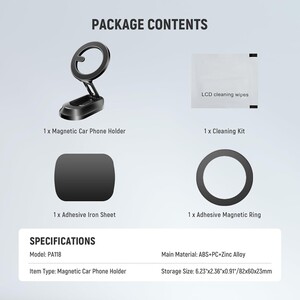 Neewer - NEEWER PA118 Manyetik Araç Telefon Tutucu (1)