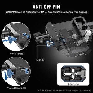 Neewer - NEEWER PS015 Pro Katlanabilir V-Mount Batarya Plakası (1)
