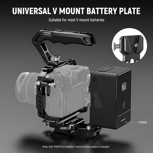 NEEWER PS015 Pro Katlanabilir V-Mount Batarya Plakası
