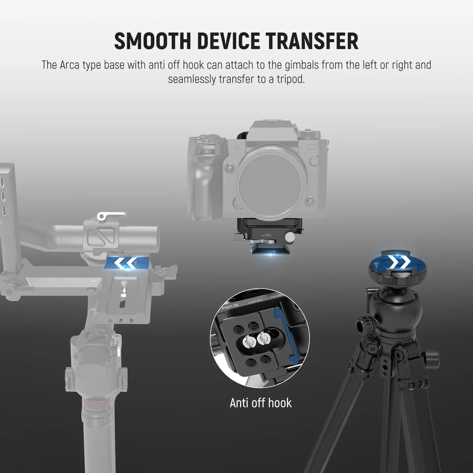 Neewer PS017B Profesyonel V-Mount Batarya Plakası