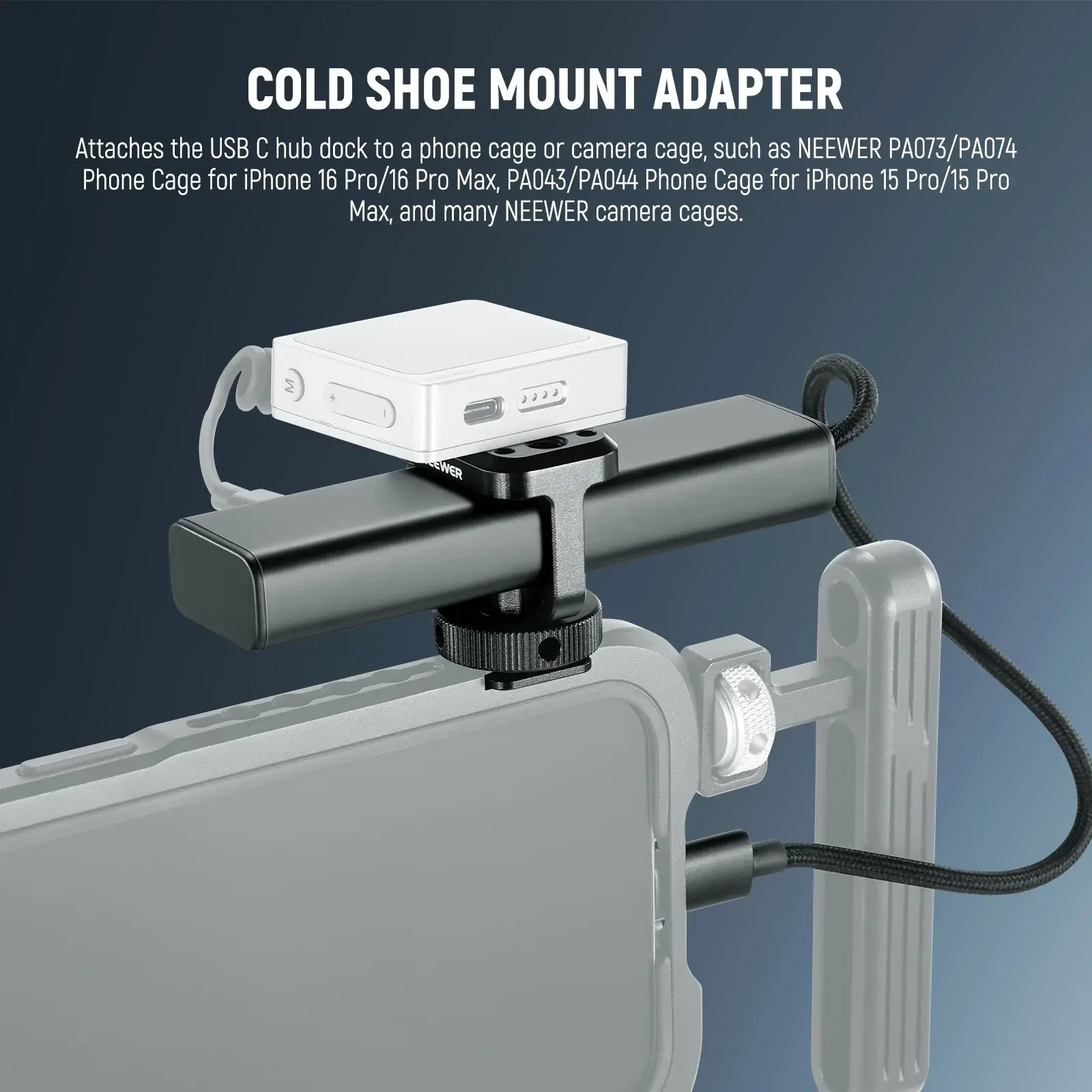 Neewer - NEEWER PS020E USB-C Hub 4-in-1 10Gbps (1)