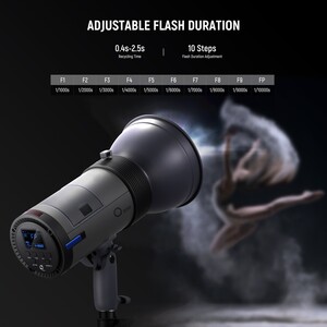 Neewer Q300 300Ws 2.4G Akülü Paraflaş - Thumbnail
