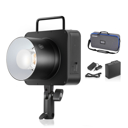 Neewer Q4 400Ws 2.4G TTL Üçlü Paraflaş Seti