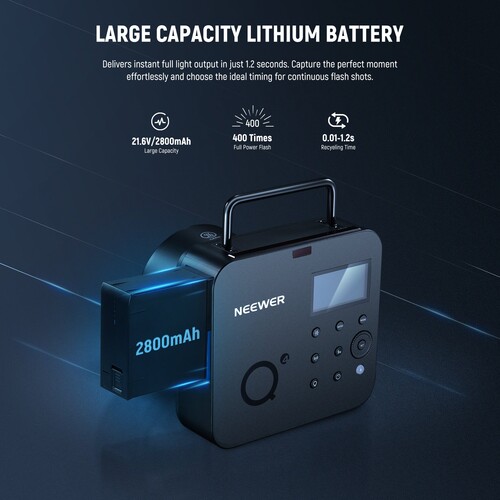 Neewer Q4 400Ws 2.4G TTL Ürün Çekim Seti (Çadır)